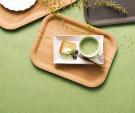 木目樹脂カフェトレイ