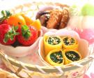 六つ目ひも付かご